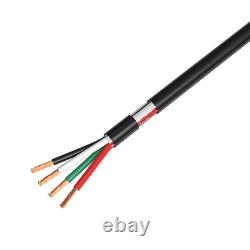 Copper Outdoor Speaker Wire Direct Burial Audio Cable UV Resistant OFC Box Lot