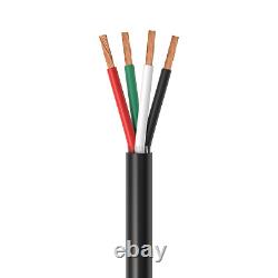 Copper Outdoor Speaker Wire Direct Burial Audio Cable UV Resistant OFC Box Lot