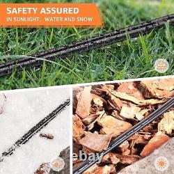 Direct Burial 100FT 12 AWG Copper Landscape Lighting Wire Moisture Resistant