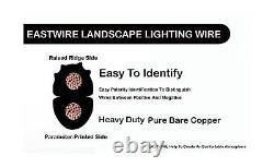 Direct Burial Low Voltage Landscape Lighting Wire Outdoor Underground Low