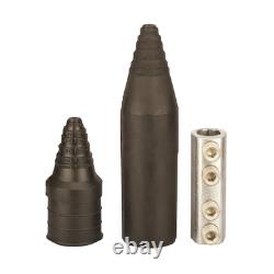 Direct Burial Splice Kits with Rubber Cover, 2/0 AWG 500 MCM Wire Range, 3.19