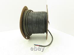 E106615 Sunlight Resistant Wire Spool 16AWG 4 Conductor 205' Black Direct Burial