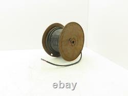 E106615 Sunlight Resistant Wire Spool 16AWG 4 Conductor 205' Black Direct Burial