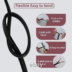 EP 12/2 Low Voltage Landscape Lighting Wire, Outdoor Direct Burial Cable, 250