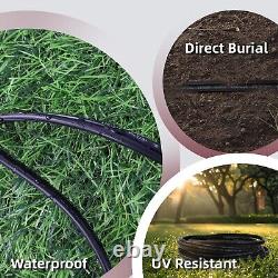 EP 12/2 Low Voltage Landscape Lighting Wire, Outdoor Direct Burial Cable, 250