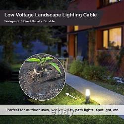 FIRMERST 10/2 Low Voltage Direct Burial Landscape Lighting Wire 50 100 200 Feet