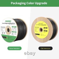 FIRMERST 10/2 Low Voltage Direct Burial Landscape Lighting Wire Spool 260 Feet