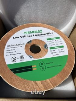 FIRMERST 10/2 Low Voltage Direct Burial Landscape Lighting Wire Spool 260 Feet