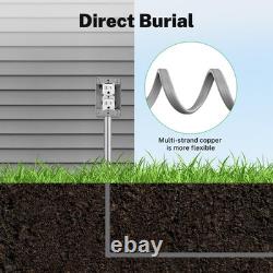 FIRMERST 12/2 UF Wire Outdoor Direct Burial Stranded Copper Cable 50/100/250ft