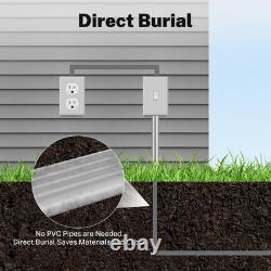 FIRMERST 12/3 UF Wire Outdoor Direct Burial Underground Feeder Cable 50ft