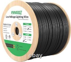 FIRMERST 14/2 Low Voltage Direct Burial Landscape Lighting Wire 50 100 200 Feet