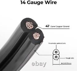 FIRMERST 14/2 Low Voltage Direct Burial Landscape Lighting Wire 50 100 200 Feet