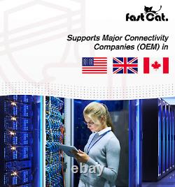 Fast Cat. Cat6 Direct Burial Outdoor Rated CMX Cable, Waterproof, 23AWG Solid Bar