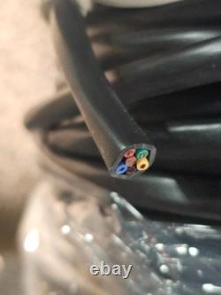 GENESIS 41585008 Stranded 18/6 Unshielded 500' Direct Burial Cable Black