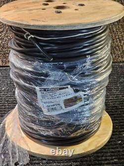 GENESIS 41585008 Stranded 18/6 Unshielded 500' Direct Burial Cable Black