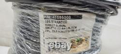Genesis 120/240 VAC 18/6 Stranded Unshielded 500' Cable 41585008 Direct Burial