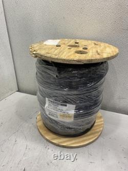 Genesis 18/6 Stranded Direct Burial Fire Alarm Cable Black 500' 41585008