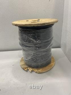 Genesis 18/6 Stranded Direct Burial Fire Alarm Cable Black 500' 41585008