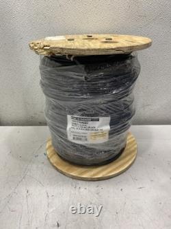Genesis 18/6 Stranded Direct Burial Fire Alarm Cable Black 500' 41585008