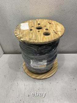 Genesis 18/6 Stranded Direct Burial Fire Alarm Cable Black 500' 41585008