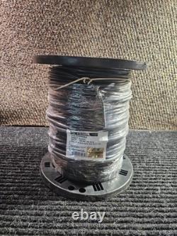 Genesis 41535008 Direct Burial Fire Alarm Cable 14/2 Stranded 500 ft. Black