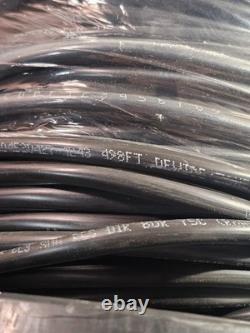 Genesis 41535008 Direct Burial Fire Alarm Cable 14/2 Stranded 500 ft. Black