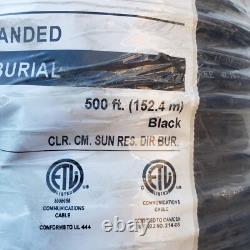 Gensis 16/4 Stranded Direct Burial Wire, 52845008 500' Black