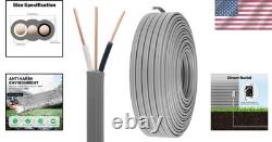 Heavy Duty 12/2 UF B Cable 150ft Direct Burial Copper Ground Listed