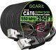 High-speed 250ft Cat6 Ethernet Cable Direct Burial, Uv Resistant For Outdoors