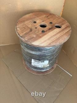 Honeywell Genesis 41561008, 18/2 Stranded Direct Burial Cable, Black 1000ft