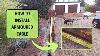 How To Install An Armoured Underground Electric Cable