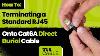 How To Terminating A Standard Rj45 Onto Cat6a Direct Burial Ethernet