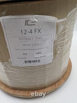 ICE Cable 12-4FX/SPOOL/WHT 12-4 Direct Burial Cable 500ft Spool (White)
