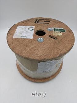 ICE Cable 12-4FX/SPOOL/WHT 12-4 Direct Burial Cable 500ft Spool (White)