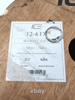 ICE Cable 12-4FX/SPOOL/WHT 12-4 Direct Burial Cable 500ft Spool (White)