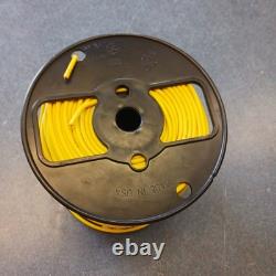 Kris Tech 12AWG Yellow Solid Copper Tracer Wire Direct Burial Natural Gas 500