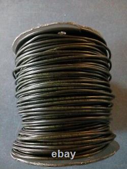 Kris Tech 12 AWG Solid Copper PE Black Tracer Wire Direct Burial Only 500
