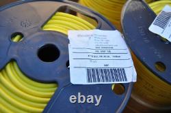 Kris Tech 12awg Solid Copper PE45 HMWPE Tracer Wire Yellow /500ft DIRECT BURIAL