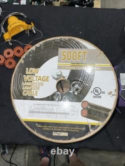 LLC12500 UL UNDERGROUND Low V. Landscape Wire O/door Direct Burial 12 AWG 500 ft