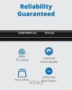 Lightkiwi Direct Burial Copper Electrical Wire for Outdoor Landscape Lighting