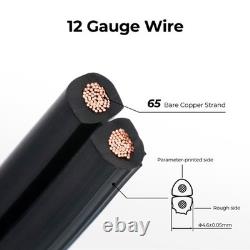 Low Voltage 12AWG Direct Burial Cable Copper Wire Weather Resistant Outdoor Use