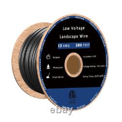 Low Voltage Landscape Lighting Wire Outdoor Direct Burial Underground Low-E