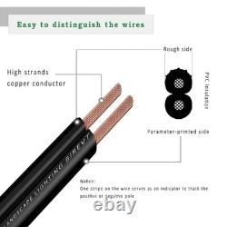 Low Voltage Landscape Lighting Wire Outdoor Direct Burial Underground Low-E