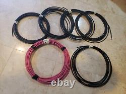 (MIXED LOT) 4 & 6AWG Copper Wire 600V 7 XLPE Strands Direct Burial 215 Ft. Total