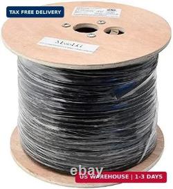 MarsLG 12AWG 2-Conductor 12/2 Black Stranded Copper Low-Voltage Direct Burial La