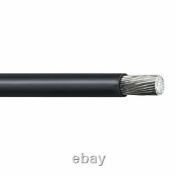 Mercer 4 AWG Single Conductor Aluminum URD Direct Burial Cable (85 Amp) 600V