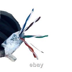 NEW 1000FT CAT6 Shielded FTP Outdoor 23AWG 550 Cable Wire Solid Direct Burial UV