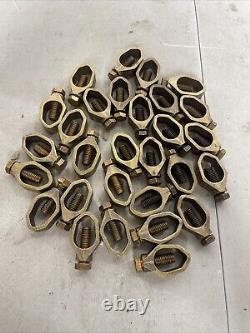 NEW SRC 1/0-8 Direct Burial 3/4'' Ground Rod Clamp. Lot Of 29