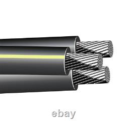 Nassau Electrical Supply 110' Bergen 1/0-1/0-1/0 Aluminum URD Triplex Cable Dire