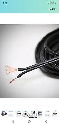 New 500FT 12/2 Low Voltage Landscape Wire outdoor Lighting direct burial cable